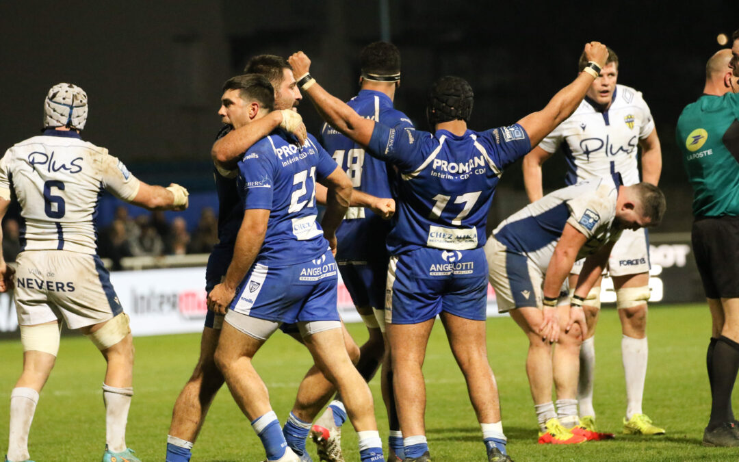 Colomiers Rugby vs. Nevers : une défense héroïque pour une grande victoire !