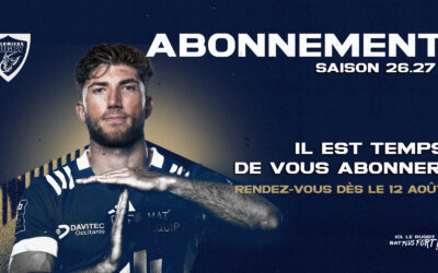 ABONNEMENTS 2026/2027 !