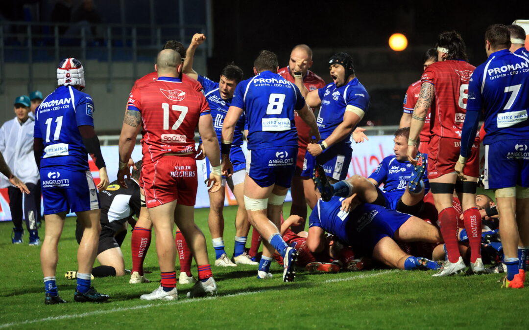 Colomiers Rugby vs. Béziers : une victoire avec le coeur