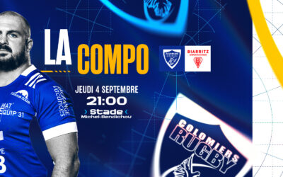 La compo contre Biarritz !