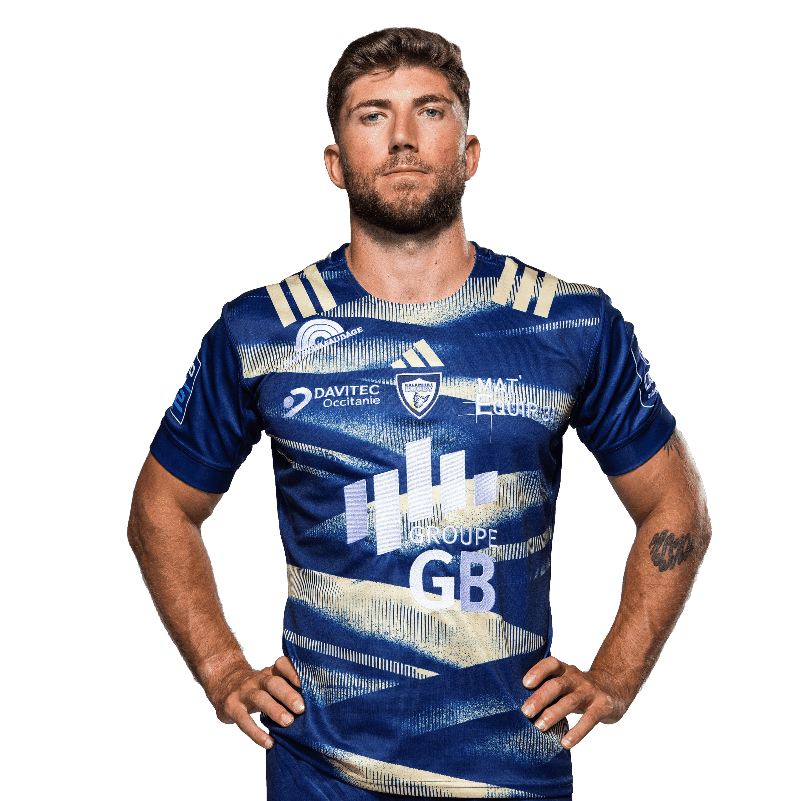 Photo de Mees Erasmus - Joueur de rugby au club de Colomiers