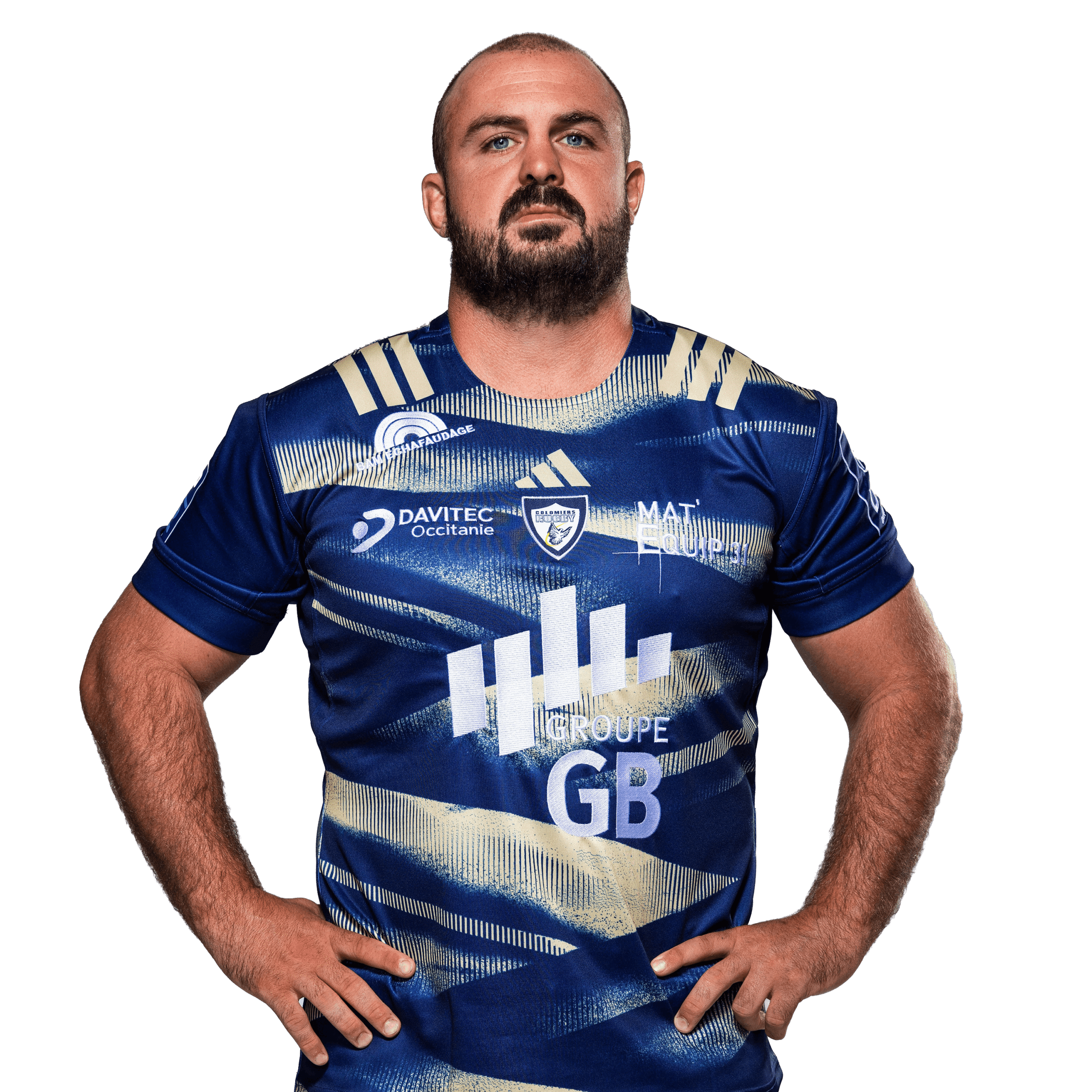 Photo de Mees Erasmus - Joueur de rugby au club de Colomiers