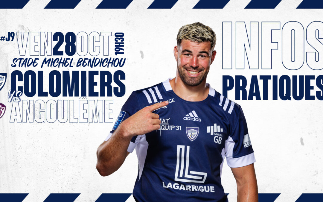 Colomiers Rugby vs. Soyaux-Angoulême : toutes les infos pratiques autour de la rencontre !