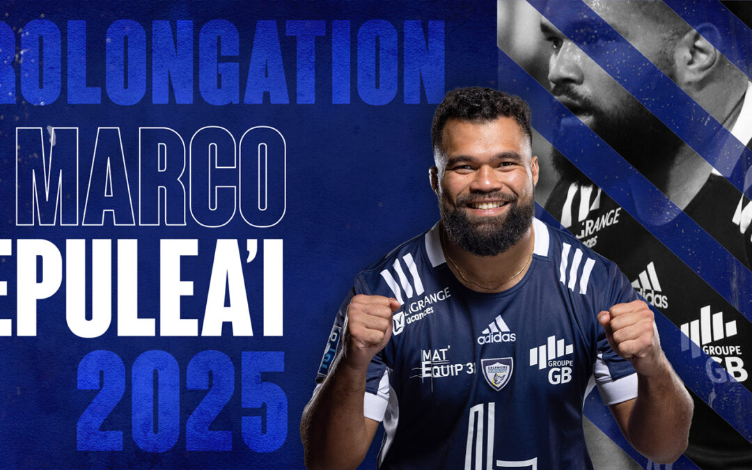 OFFICIEL : Marco Fepulea’i prolonge jusqu’en 2025 !